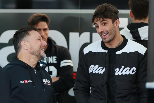 Manajer Tim Aprilia Fausto Gresini Percaya Niat Baik Anak Didiknya 1 Fausto Gresini Andrea Iannone