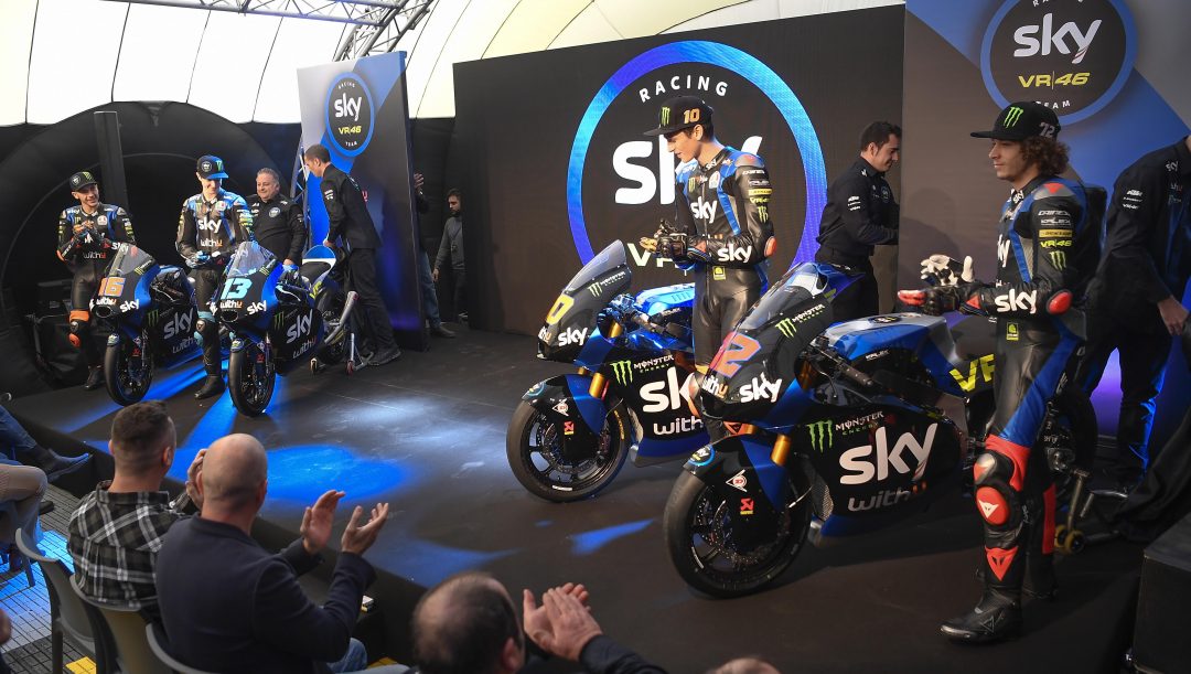 Livery Makin Keren, Sky VR46 Luncurkan Tim 2020 di Peternakan Rossi 2 SKY RACING TEAM VR46 TEAM 2020