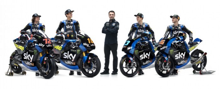 Manuver Dahsyat VR46 Telah Dimulai! 3 Sky VR46 team 2020