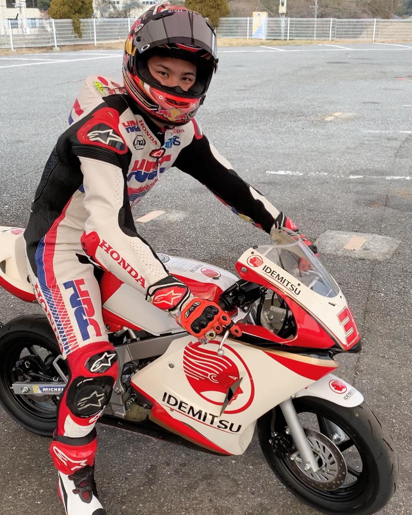 Latihan Pertama Takaaki Nakagami dengan Honda NSF100 Setelah Operasi 3 Takaaki Nakagami