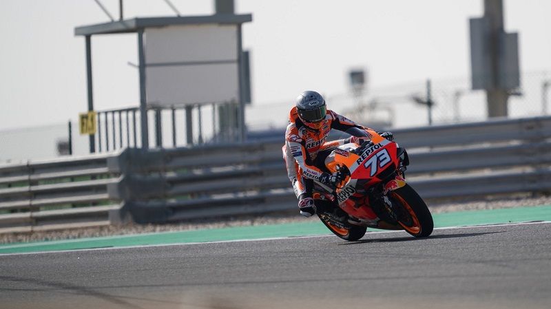 Alex Marquez: Semua Pembalap Honda Menderita! 2 Honda MotoGP tes Qatar Alex Marquez