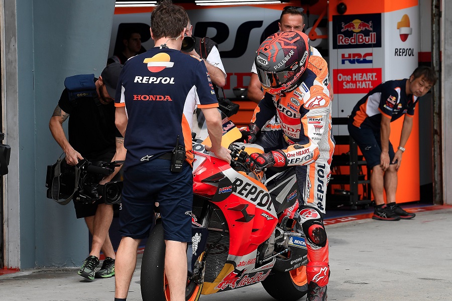Marc Marquez Masih Ragu dengan Honda RC213V 2020 3 Marc Marquez Repsol Sepang