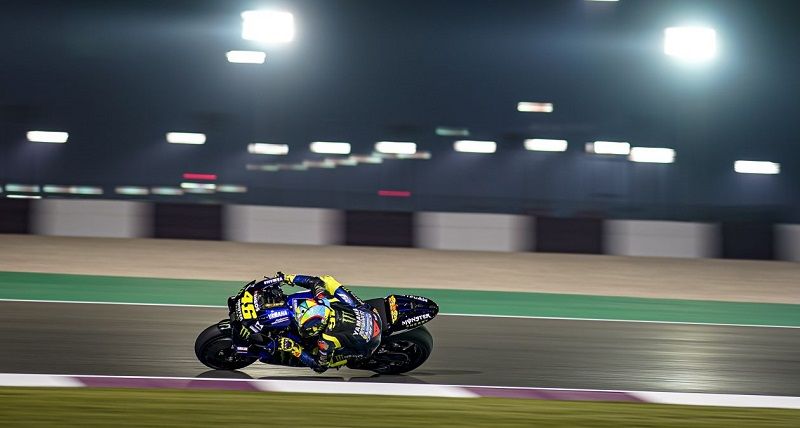 Tes Qatar: Top Speed Valentino Rossi Lebih Lambat 10 Km / Jam, Upayakan Slipstream 2 Valentino Rossi Qatar tes 1 2020