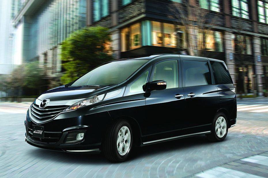 mazda biante front angle low view 726346