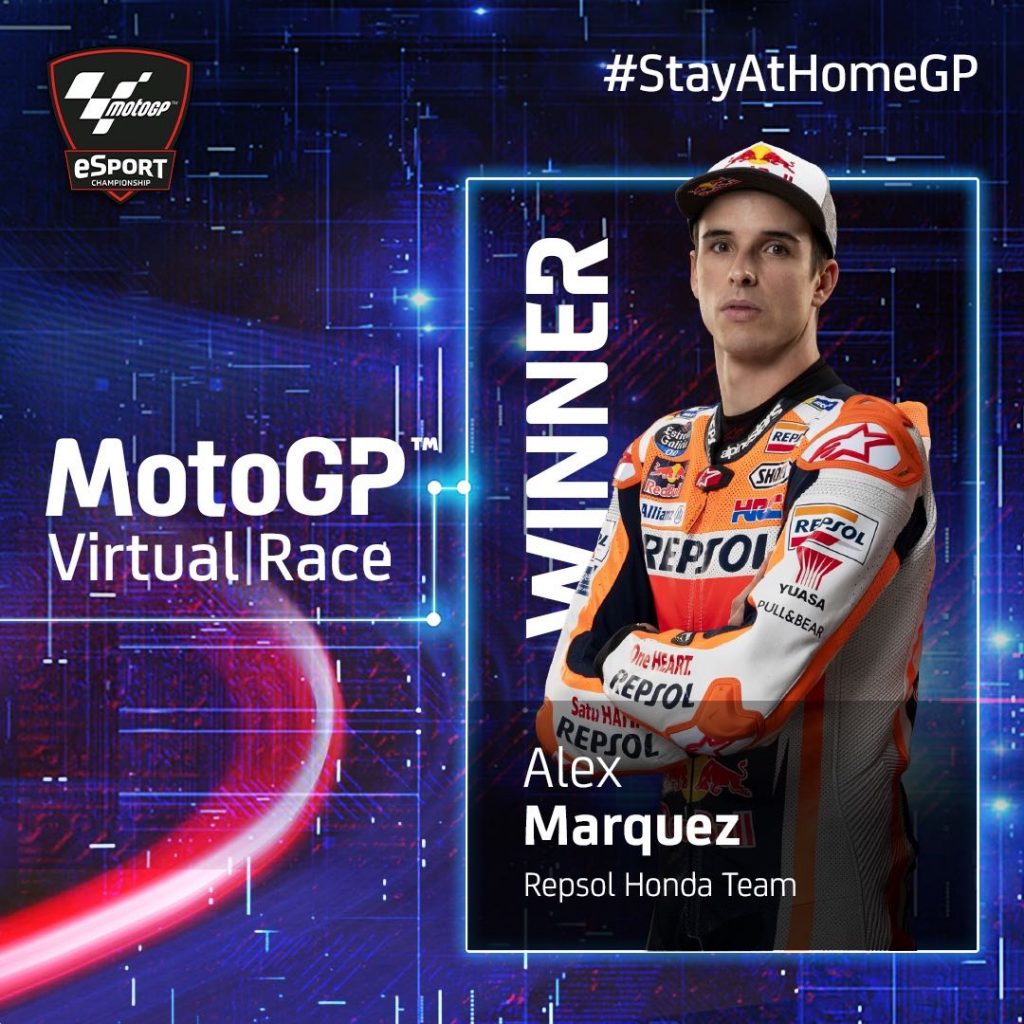 Bahkan Ketika Balapan di Dunia Maya, Quartararo Jago Kualifikasi Tapi KO di Race! 4 hasil virtual MotoGP race