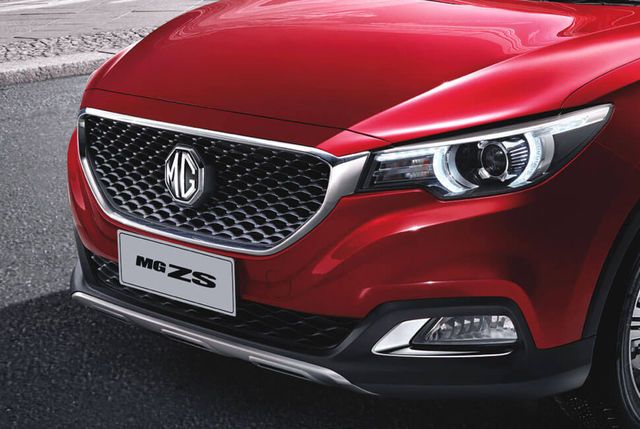 mg zs grille