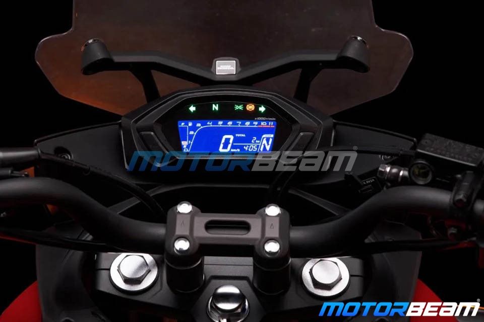 Honda CBF190X Resmi Diluncurkan 1 Honda CBF190X Instrument Cluster