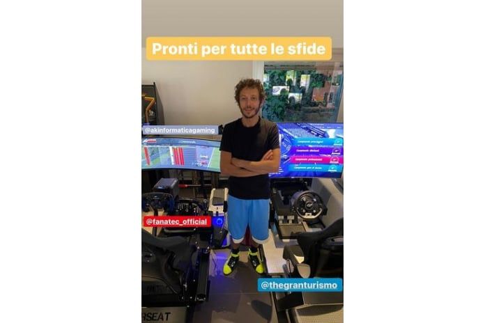 Bukan Kaleng-kaleng, Valentino Rossi Membeli Simulator Balap, Serius Amat Bang? 2 Valentino Rossi Game 1