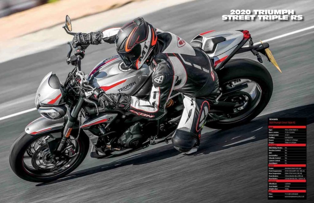 Triumph RS Triple Street 2020 Diluncurkan 22 April 2020 di India 1 test ride triumph street triple rs