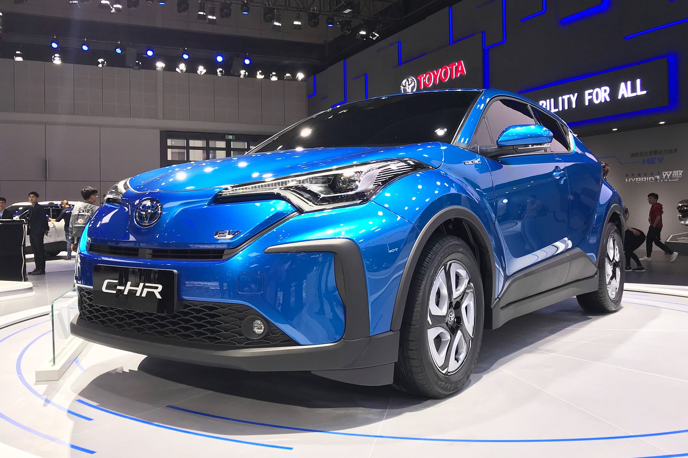 toyota c hr ev