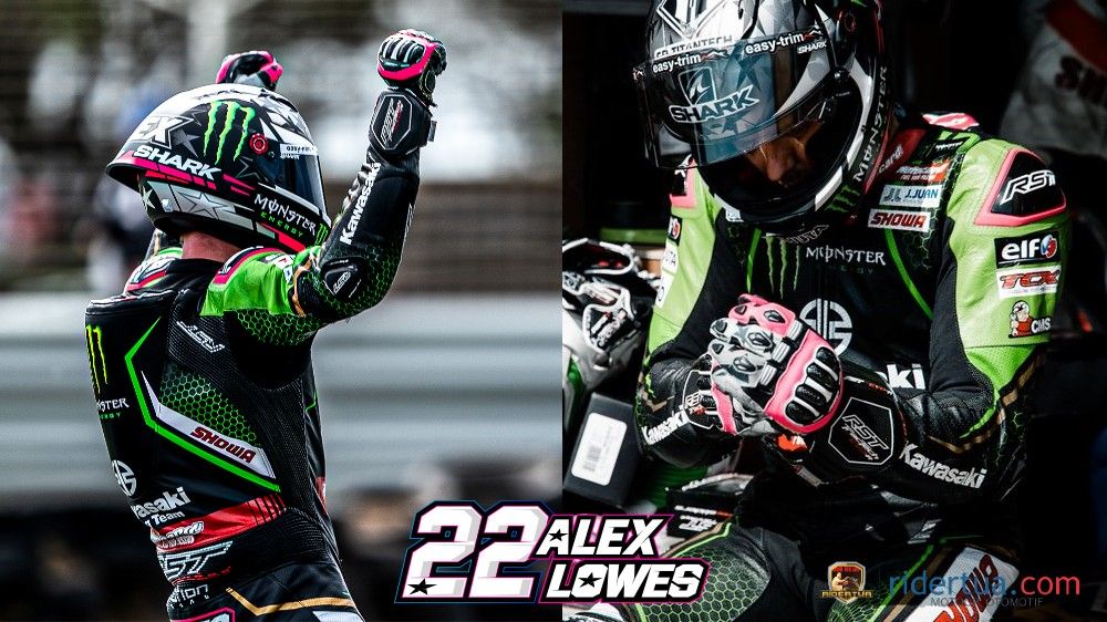 Betah di 'Geng Ijo', Mantan Pembalap Yamaha Ini Perpanjang Kontrak 2021 1 Alex Lowes
