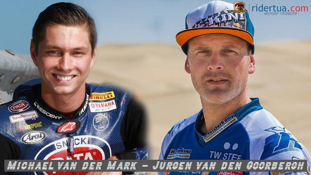 Michael van der Mark Penerus Jurgen van den Goorbergh di MotoGP 1 Michael van der Mark - Jurgen van den Goorbergh