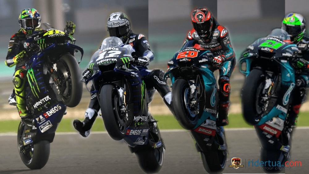 Rossi Peringatkan Honda: Yamaha Sekarang Bekerja Keras, Apakah Podium1-2-3 Yamaha Terwujud? 1 Valentino Rossi- Maverick Vinales-Fabio Quartararo-Franco Morbidelli