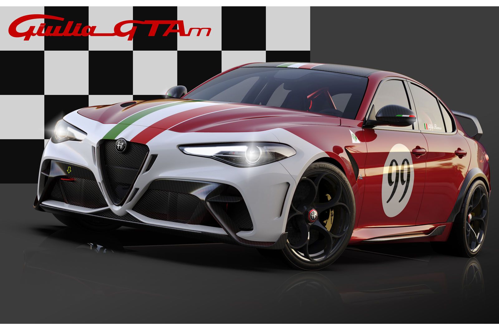 alfa romeo giulia gta dedicated livery 27