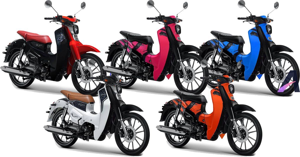 pilihan warna GPX POPz 125
