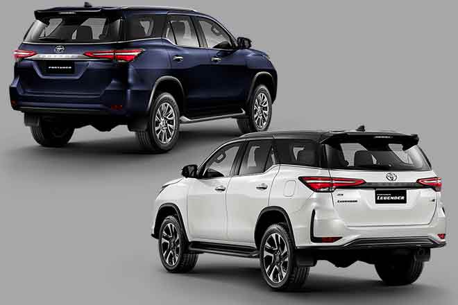 New Toyota Fortuner Resmi Diluncurkan ! 2 2021 Toyota fortuner legender facelift rear
