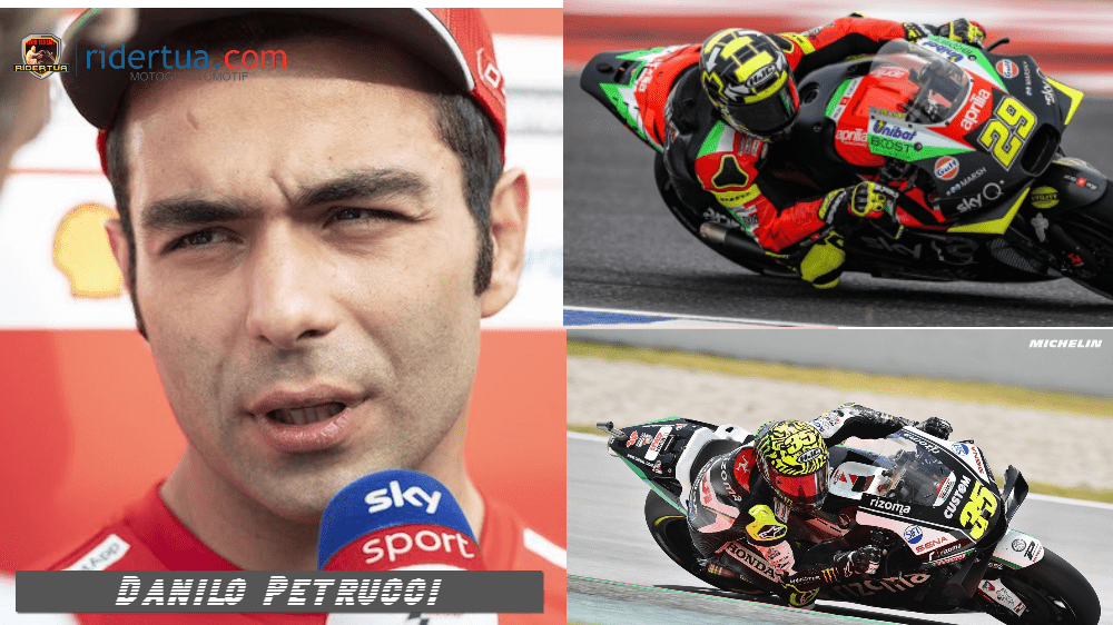 Petrucci Berharap 'Durian Runtuh' dari Iannone dan Crutchlow 1 Danilo Petrucci