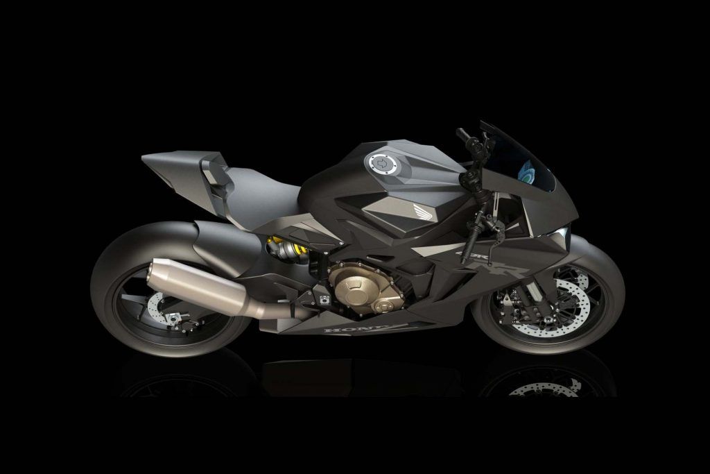 Tantangan Honda Produksi CBR750RR-R, Garis Desainnya Tampil Beda! 3 Honda-CBR750R