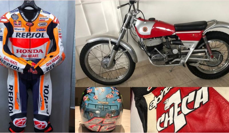Baju Balap Marc Marquez Terjual 255 Juta Rupiah Dibeli Orang Amerika! 2 Lelang amal Marc Marquez