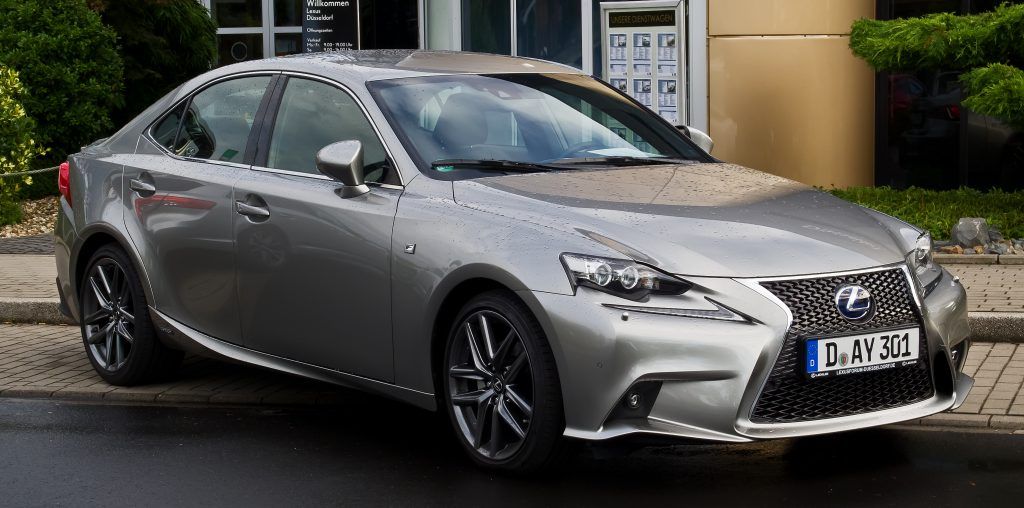 Lexus IS 300h F Sport III – Frontansicht 18. August 2013 Düsseldorf
