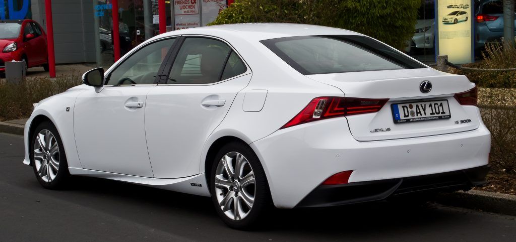 Lexus IS 300h F Sport III – Heckansicht 3. März 2014 Düsseldorf
