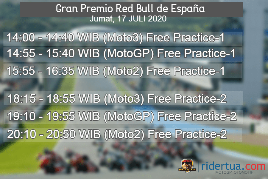 Jadwal Latihan Bebas FP1-FP2 MotoGP Jerez-1