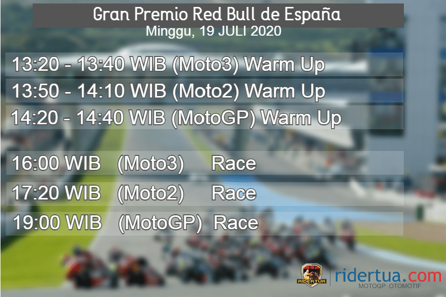 Jadwal Warm up dan Race MotoGP Jerez-1