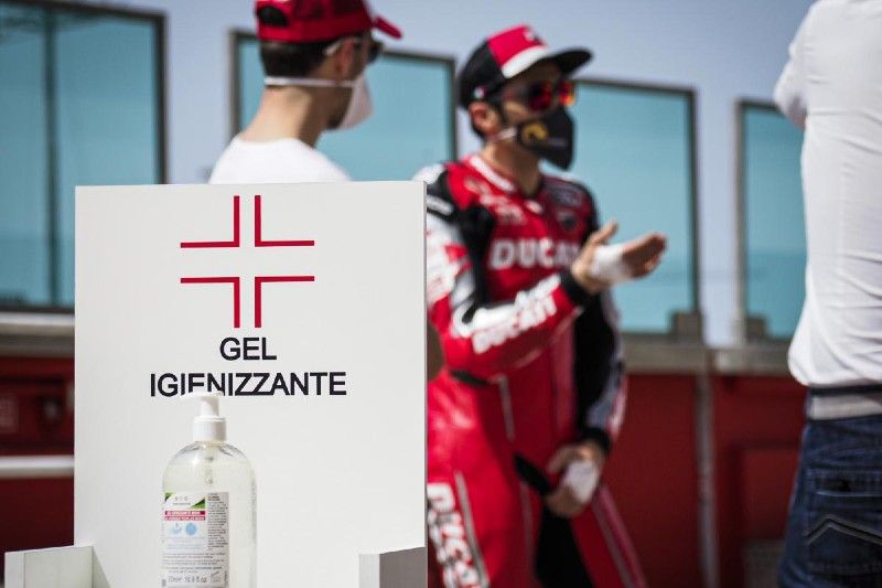 Begini Ketatnya Protokol Kesehatan bagi Pembalap dan Staff Paddock MotoGP 1 MotoGP rider