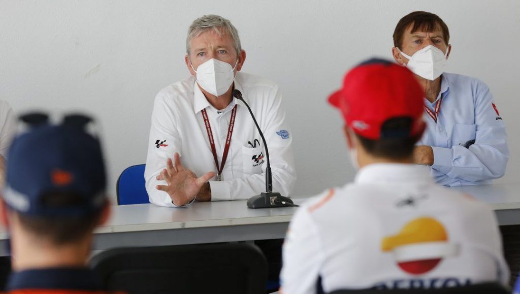 Aturan Baru Bendera Kuning, Bentrokan Marquez dan Alex Rins Bisa Dihindari 1 Rapat MotoGP Jerez 2020