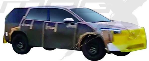 Seperti Inikah Tampang Toyota Corolla Cross ? 2 Spyshot Toyota Corolla Cross 2020