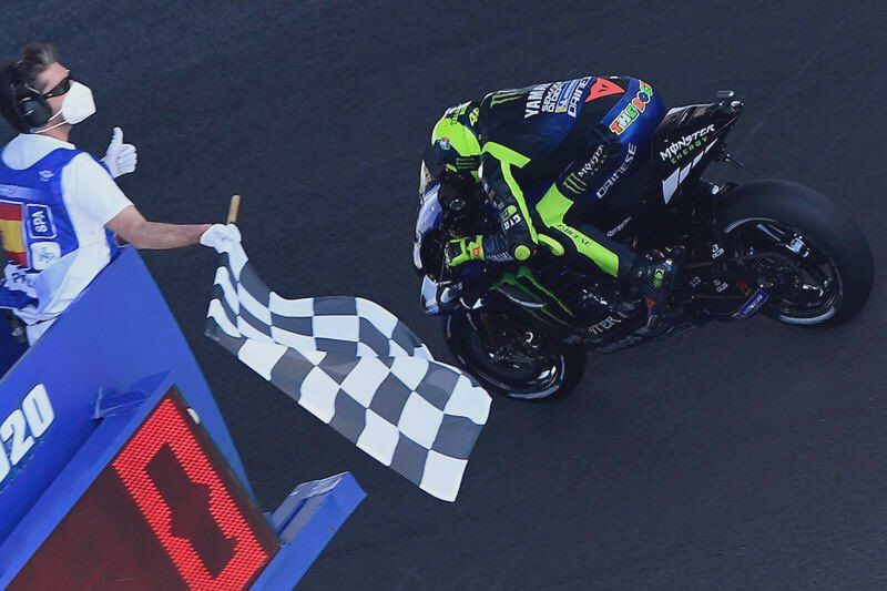 Kejutan Sebenarnya Bukanlah Kemenangan Fabio, Tapi Podium Valentino Rossi 1 Valentino Rossi Andalucia