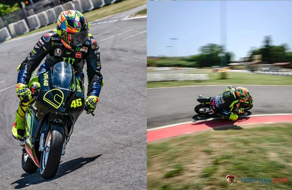 Valentino Rossi Gunakan Motor Paling Aman buat Latihan yaitu MiniGP 50cc 2 Valentino Rossi - Minimoto-2
