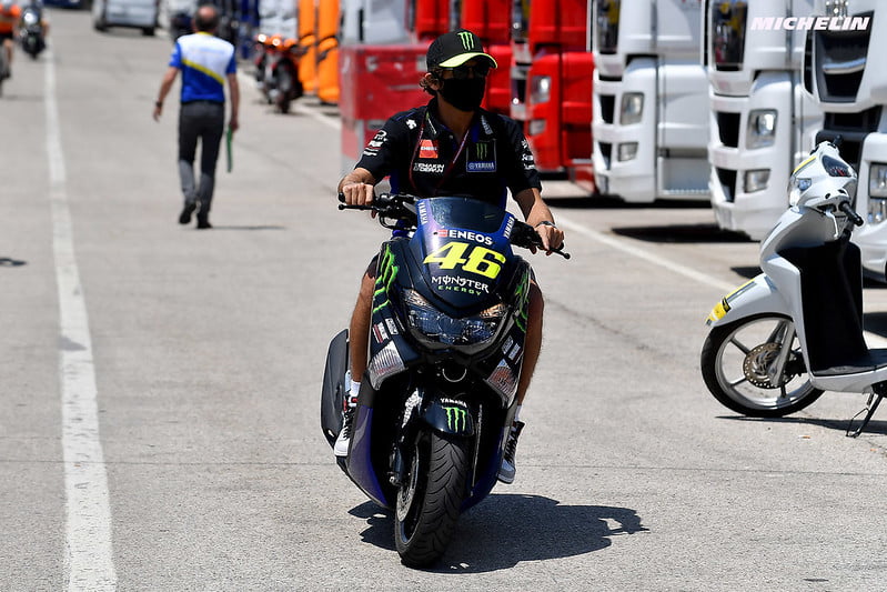 Marquez Naik 'Honda Nmax' di Jerez 1 Valentino Rossi Nmax