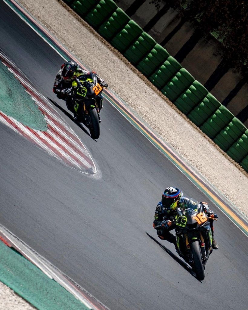 Hadapi Cuaca Panas, Valentino Rossi Jalani Latihan Fisik Adaptasi dengan Kondisi Trek 3 Valentino Rossi VR46 Academy Misano