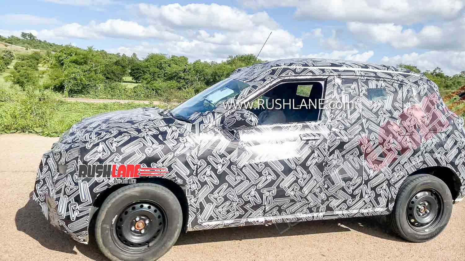 Nissan Kepergok Uji Coba SUV Anyar Magnite ! 1 nissan magnite spied testing india suv small 2