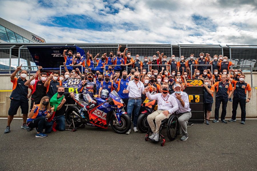 Dengan Darah, Keringat dan Air Mata, KTM Berhasil Masuk Tim Elite MotoGP! 1 Dengan Darah, Keringat dan Air Mata, KTM Masuk Jajaran Tim Elite MotoGP