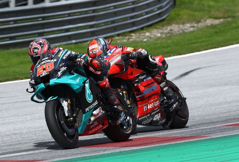 Motor Anti Marquez Tidak Bekerja Sama Sekali! 1 Quartararo Salahkan Rem Yamaha yang 'Melempem'