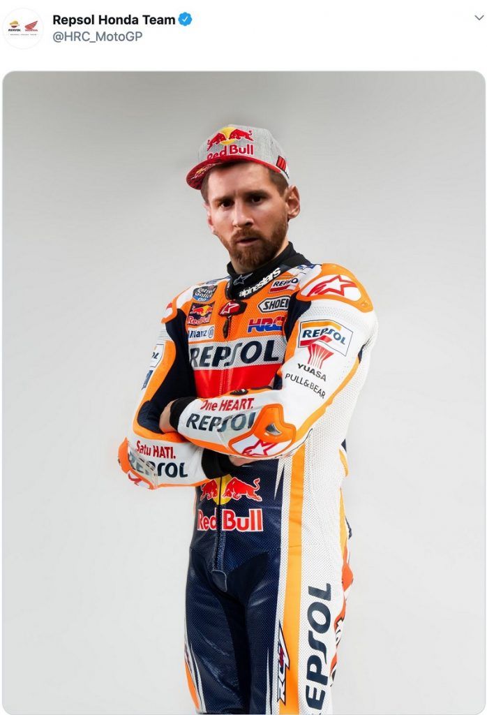 Messi Gantikan Marc Marquez? 1 Messi Gantikan Marc Marquez?