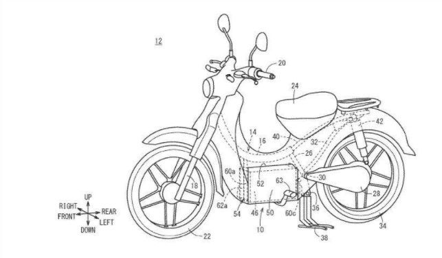 Honda Super Cub Mau Dijadikan Motor Listrik ? 1 honda super cub listrik 1