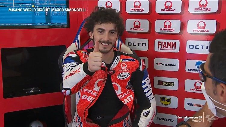 Kecepatan Terbaik Bagnaia 'Dirampas', Lebih Cepat dari Vinales? 3 Francesco bagnaia 1