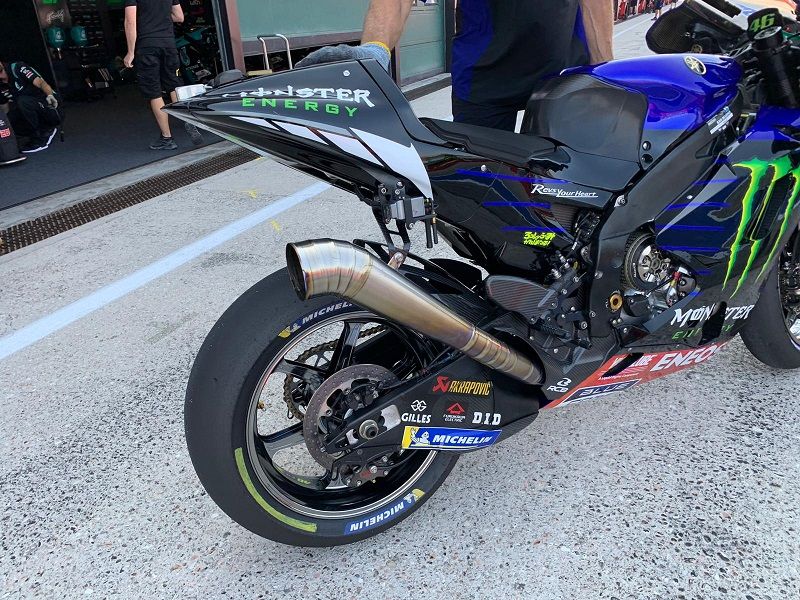 Yamaha Menguji Knalpot 'Terompet' Baru! 1 Knalpot Yamaha M1 2