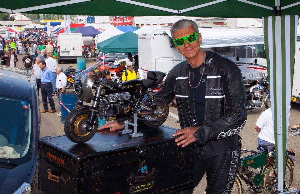 Singer GP: Kenapa Mesin Jahit Punya Knalpot? 1 Singer GP Cafe Racer