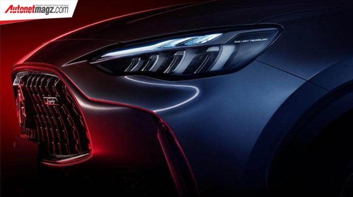 SUV MG HS Facelift Siap Dirilis Tahun Depan ? 1 SUV MG HS Facelift dalam teaser