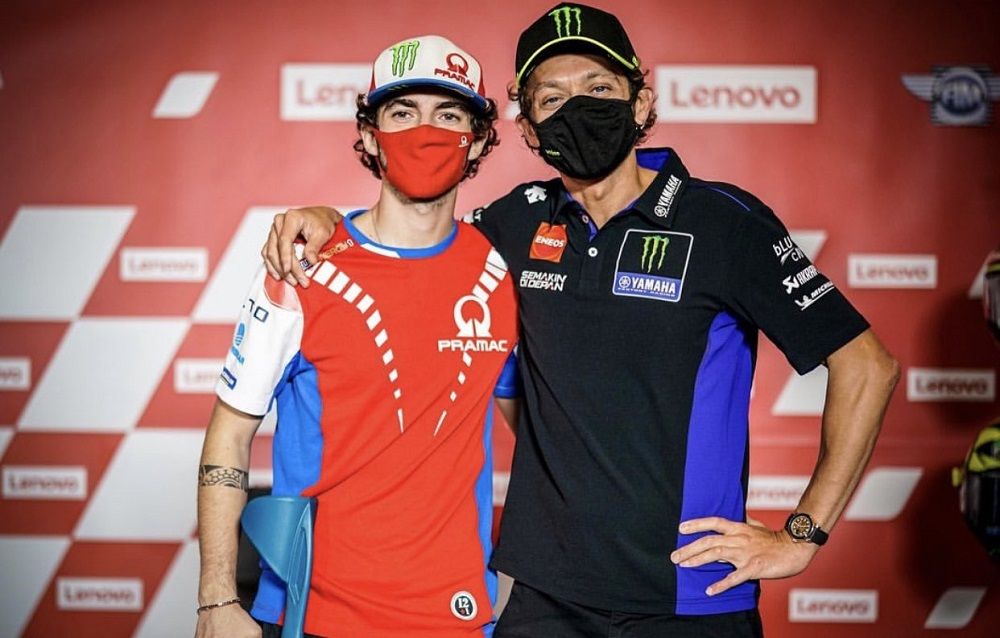 Valentino Rossi: Lebih Baik Bertarung dengan Muridnya 2 Valentino Rossi Francesco bagnaia