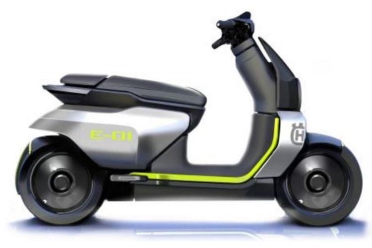 Motor listrik dari Husqvarna selain E-Pilen, E-Scooter
