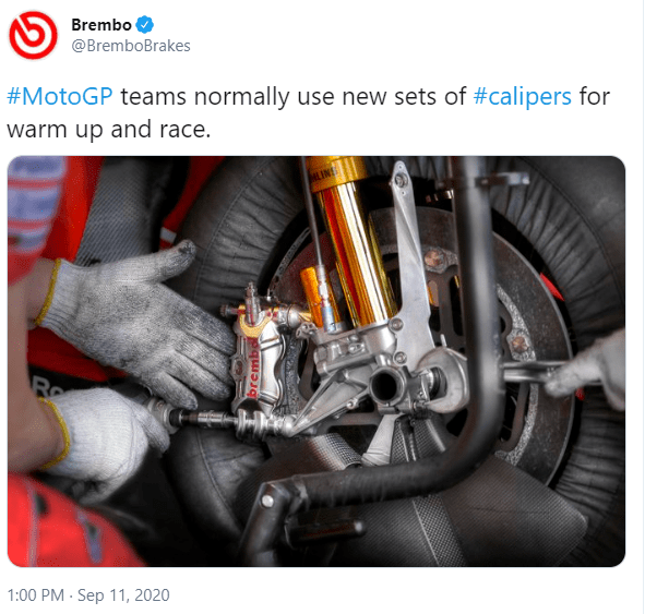 Brembo Peringatkan Tim MotoGP Ganti 'Rem Set' Jelang Balapan 1 peringatan Brembo