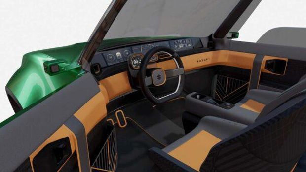 Desain Suzuki Jimny EV buatan mahasiswa Italia