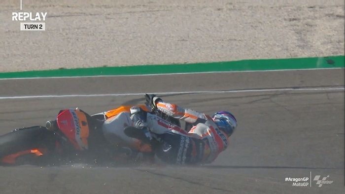Hasil FP1 MotoGP Aragon-1: Yamaha 3 Besar 3 Alex Marquez Crash