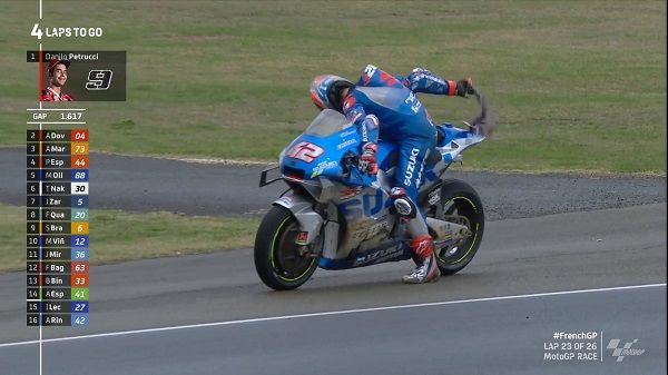 Tragedi Motor Suzuki Rins Tersangkut Tali! Salah Siapa? 3 Alex Rins Tersangkut Tali