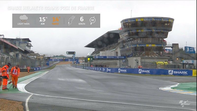Hasil FP1 MotoGP Le Mans: Smith Tercepat, Rossi ke-8, Fabio? 1 Cuaca Le Mans